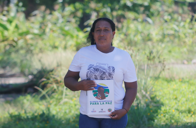 Liliana Badillo impulsora de la Asociación de Mujeres de Juradó